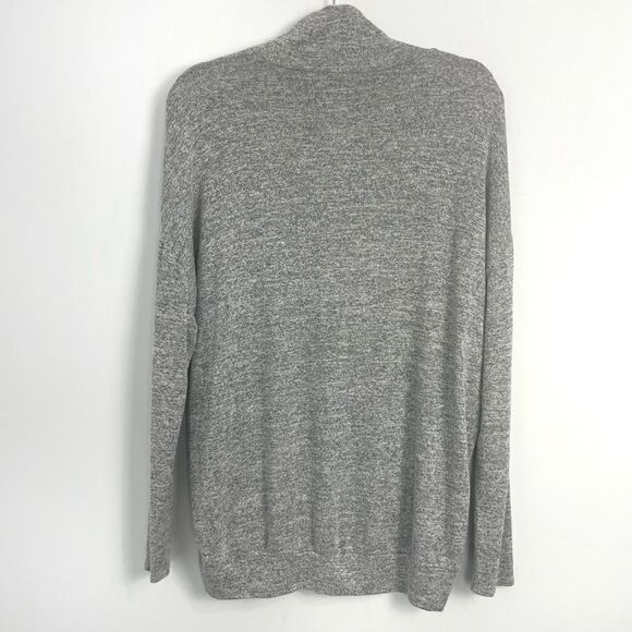 Aritzia Wilfred Free Martha Mock Neck Sleeve Sweater in Gray Sz Small - Picture 4 of 9